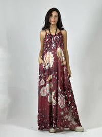 Vestido Viscosa Print con Corazón