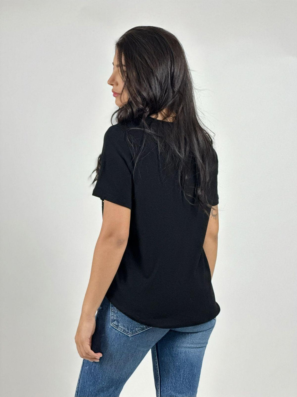 Polera Algodón Corazones Print