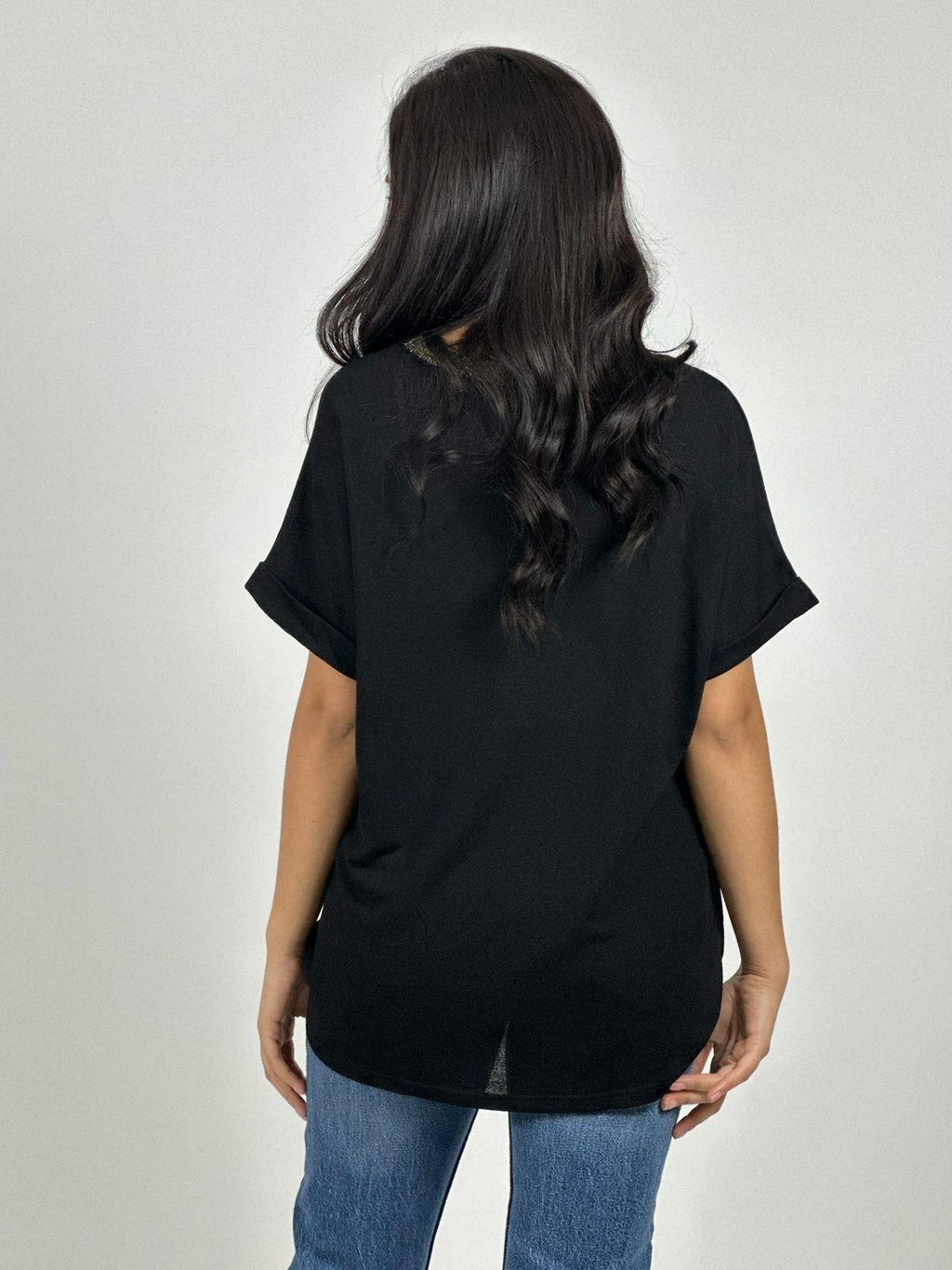 Polera Love Brillo y Lentejuelas