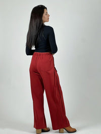 Pantalón de Algodón Doble Pretina