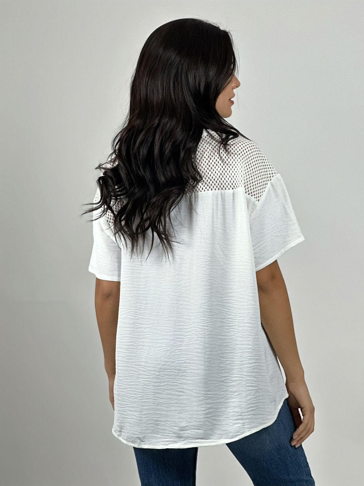 Polera Crepé Triple Estrellas