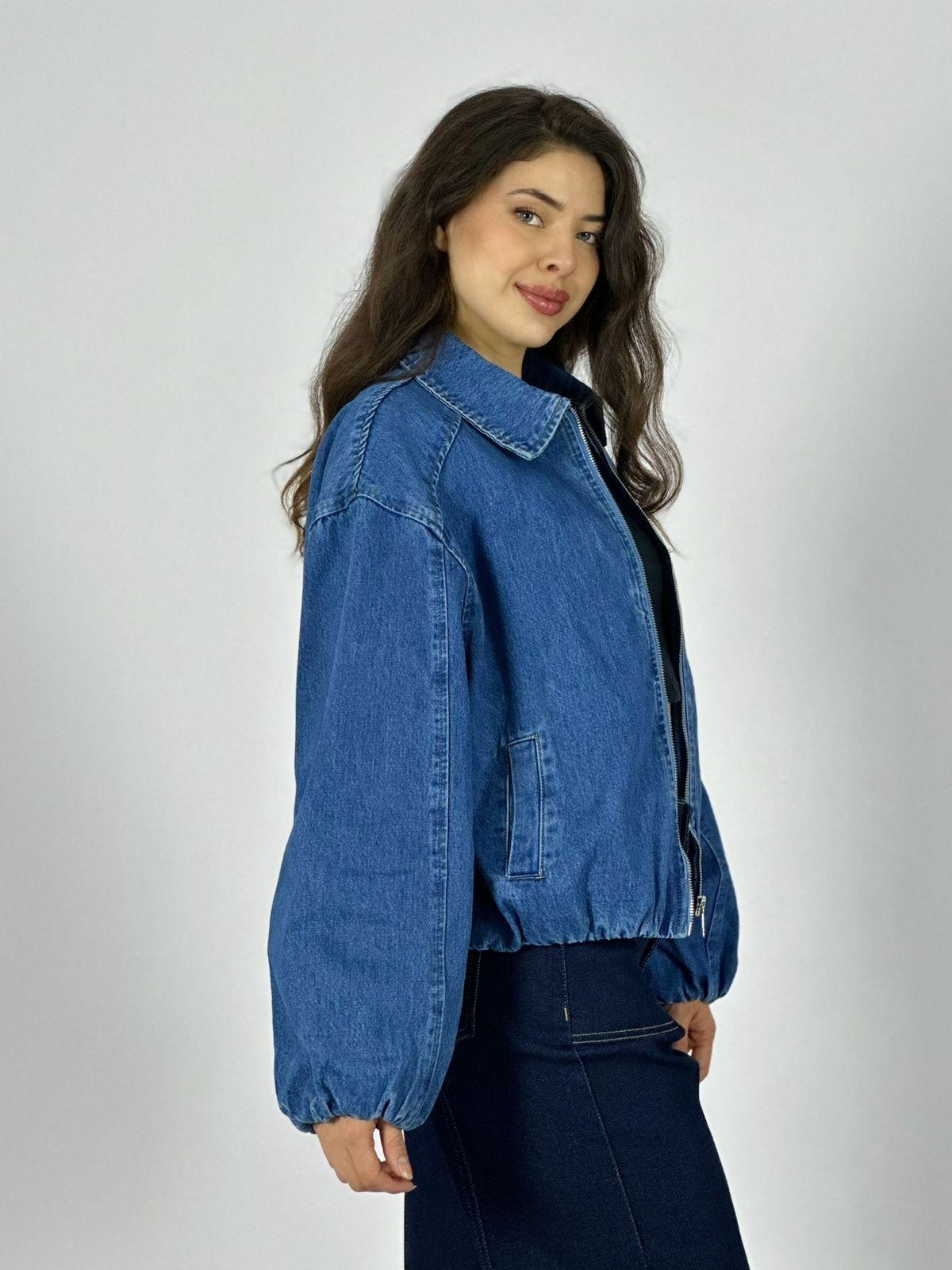 Chaqueta Bomber de Mezclilla