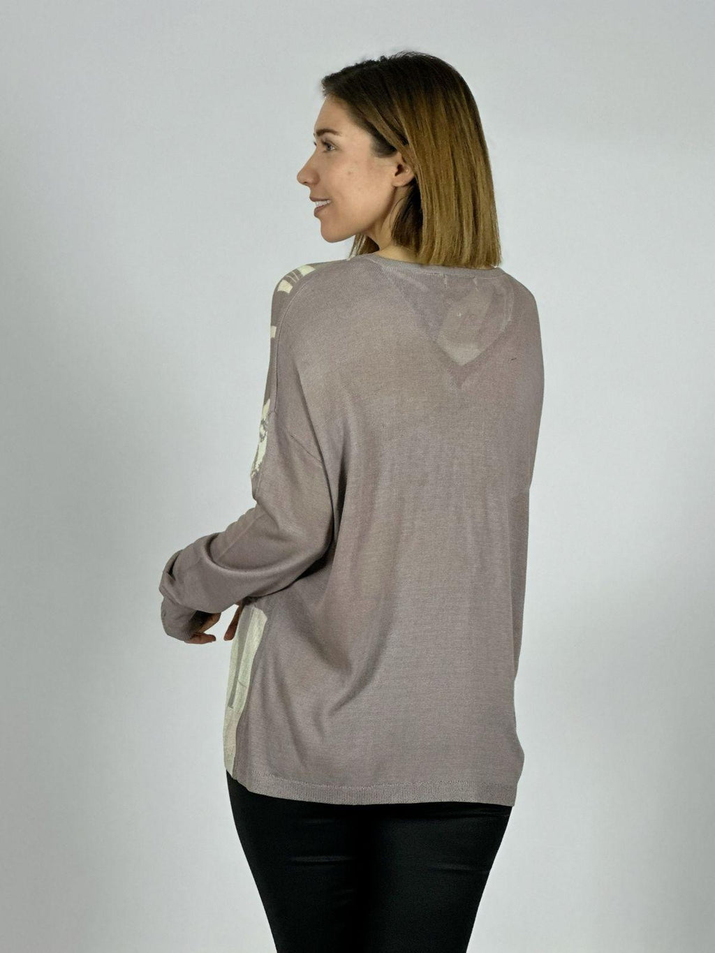 Sweater Hilo Estrella Brillante Print