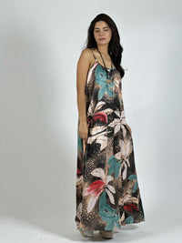 Vestido Estampado Hojas