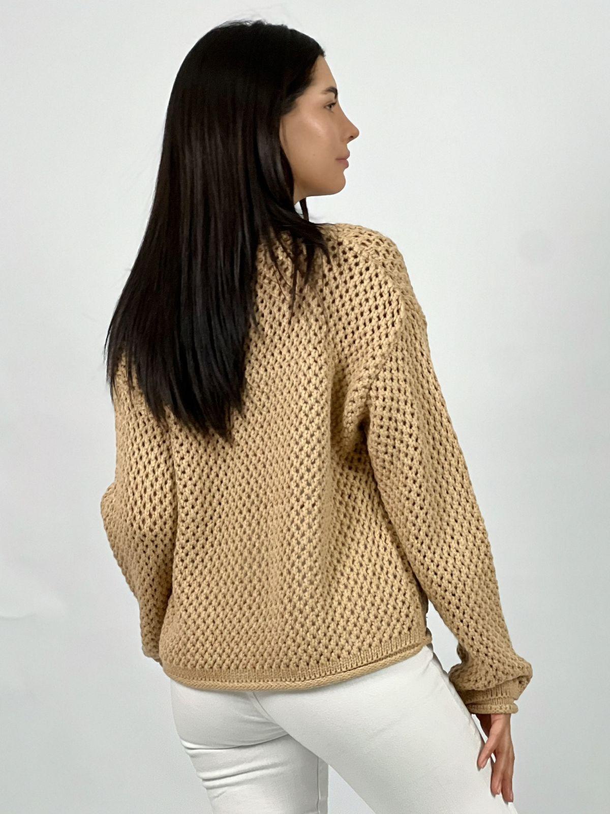 Chaleco Lana Tejido Con Botones Grandes