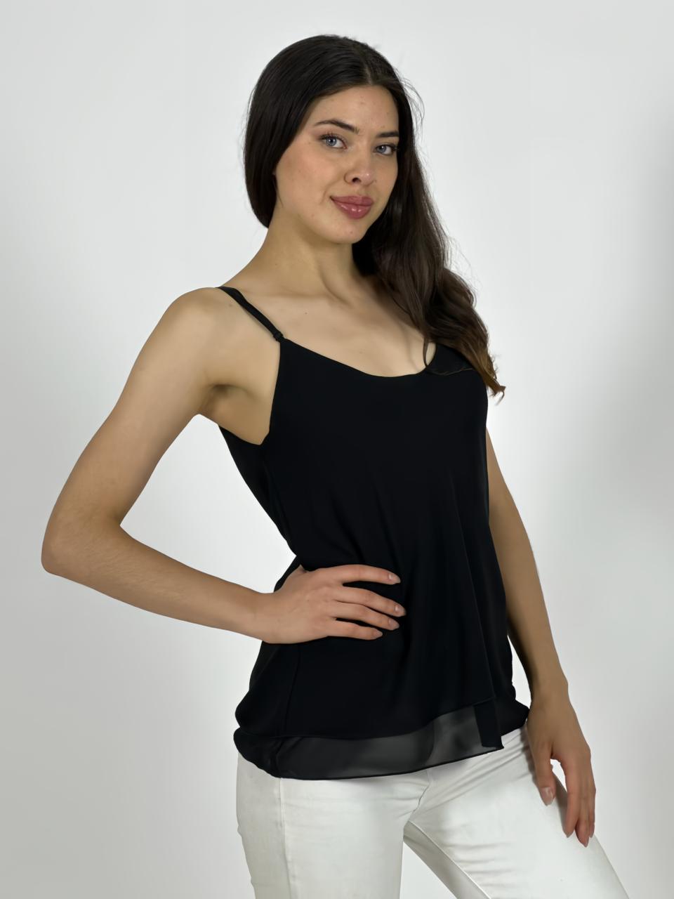 Polera Lencera Gaza Doble