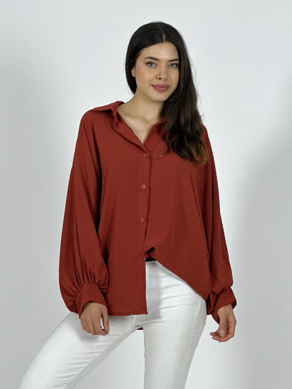 Blusa Italiana Cey Manga Globo