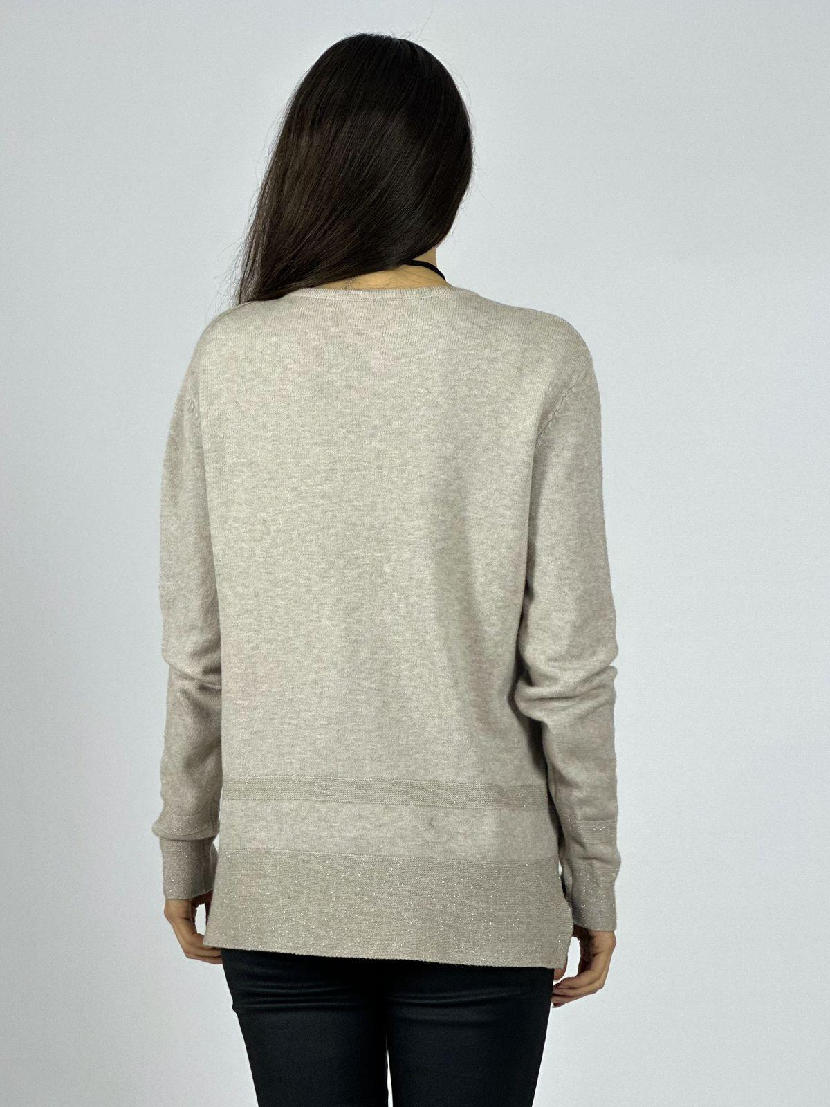 Sweater Spandex Bordes con Brillos