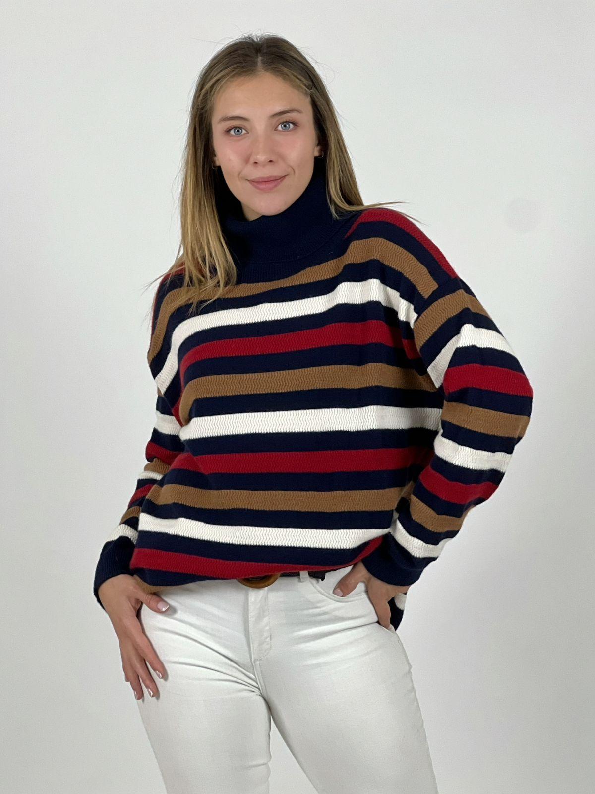 Sweater Lana Lineas Horizontales