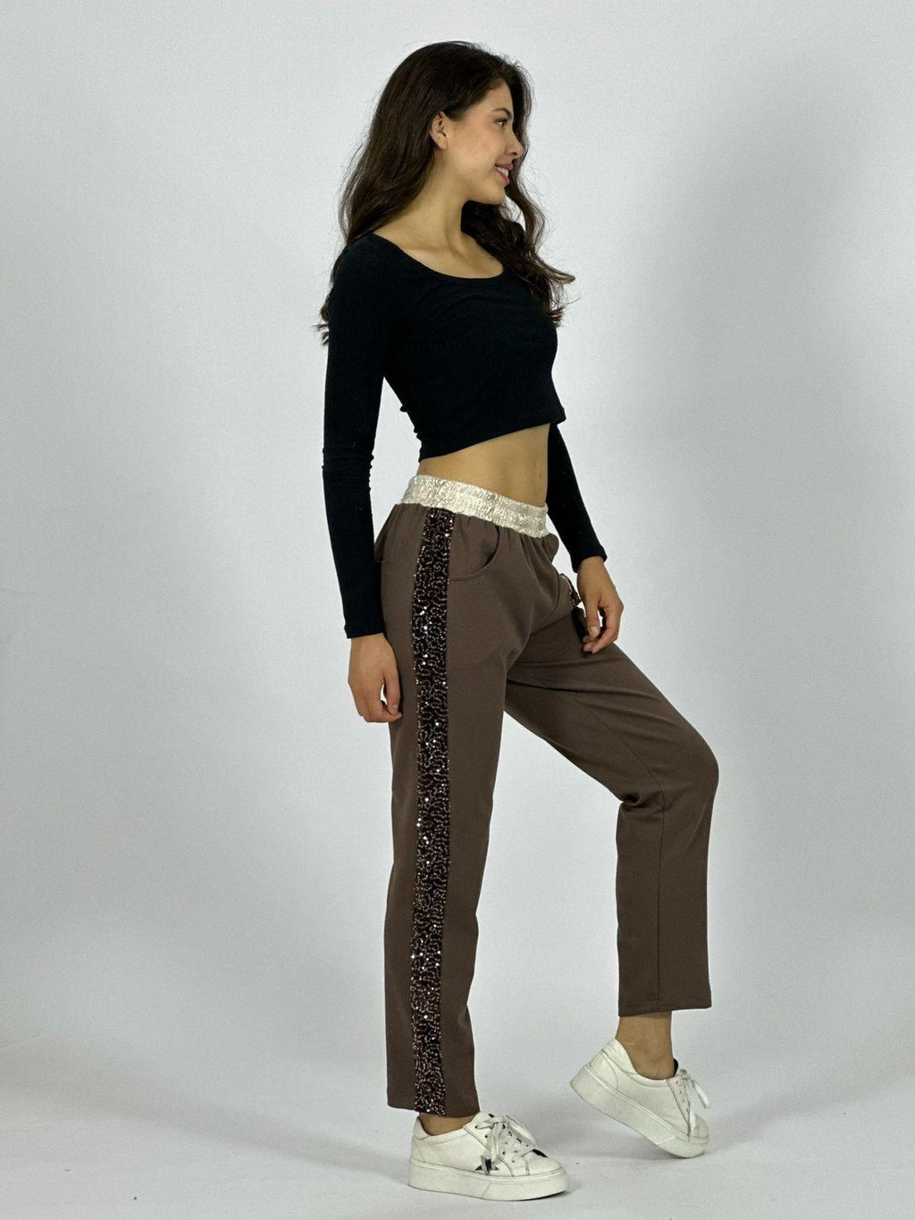 Jogger Algodón Doble Corazon Print