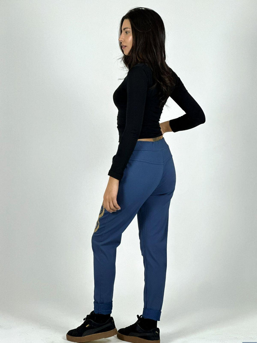 Jogger Italiano Estampado Triple Corazón