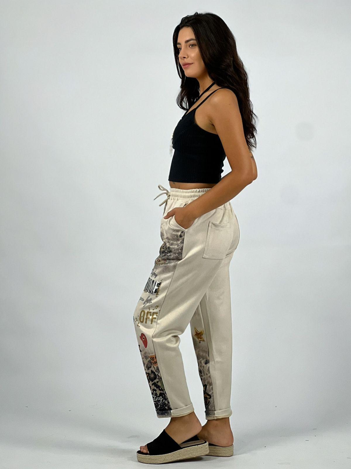 Jogger Gamuza Diseño Estrellas