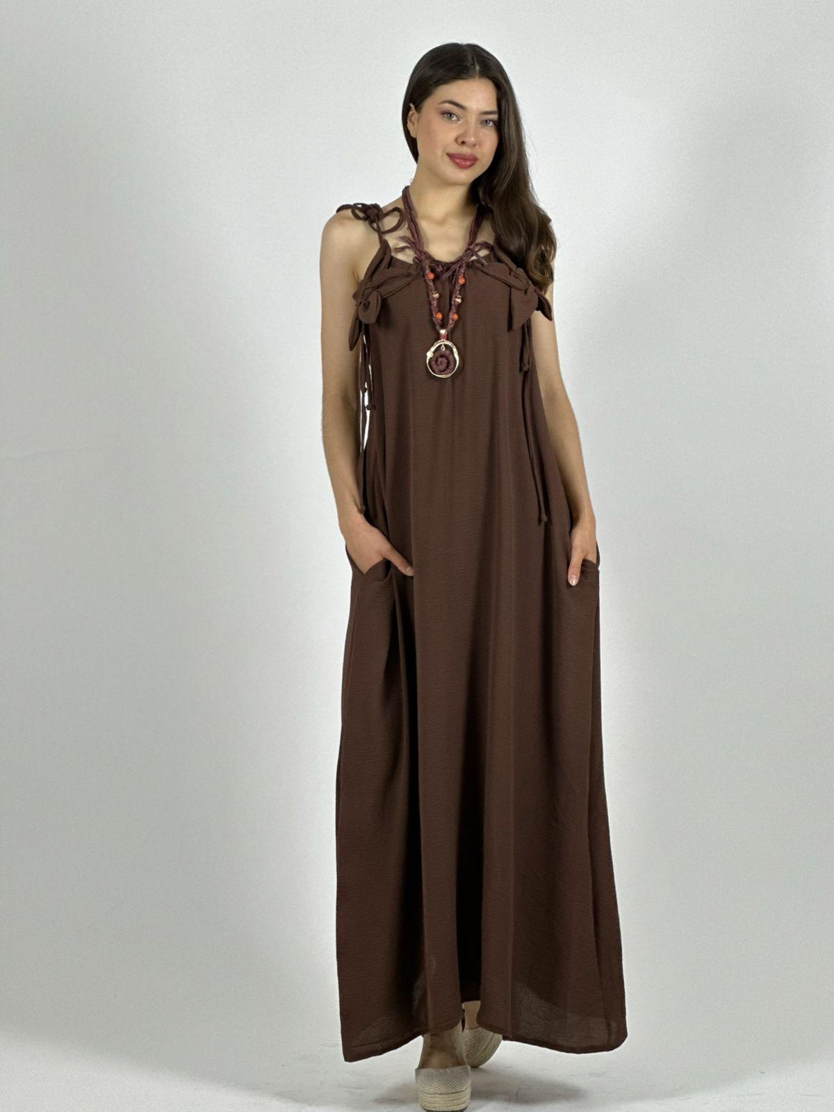 Vestido Flor Tela Cey