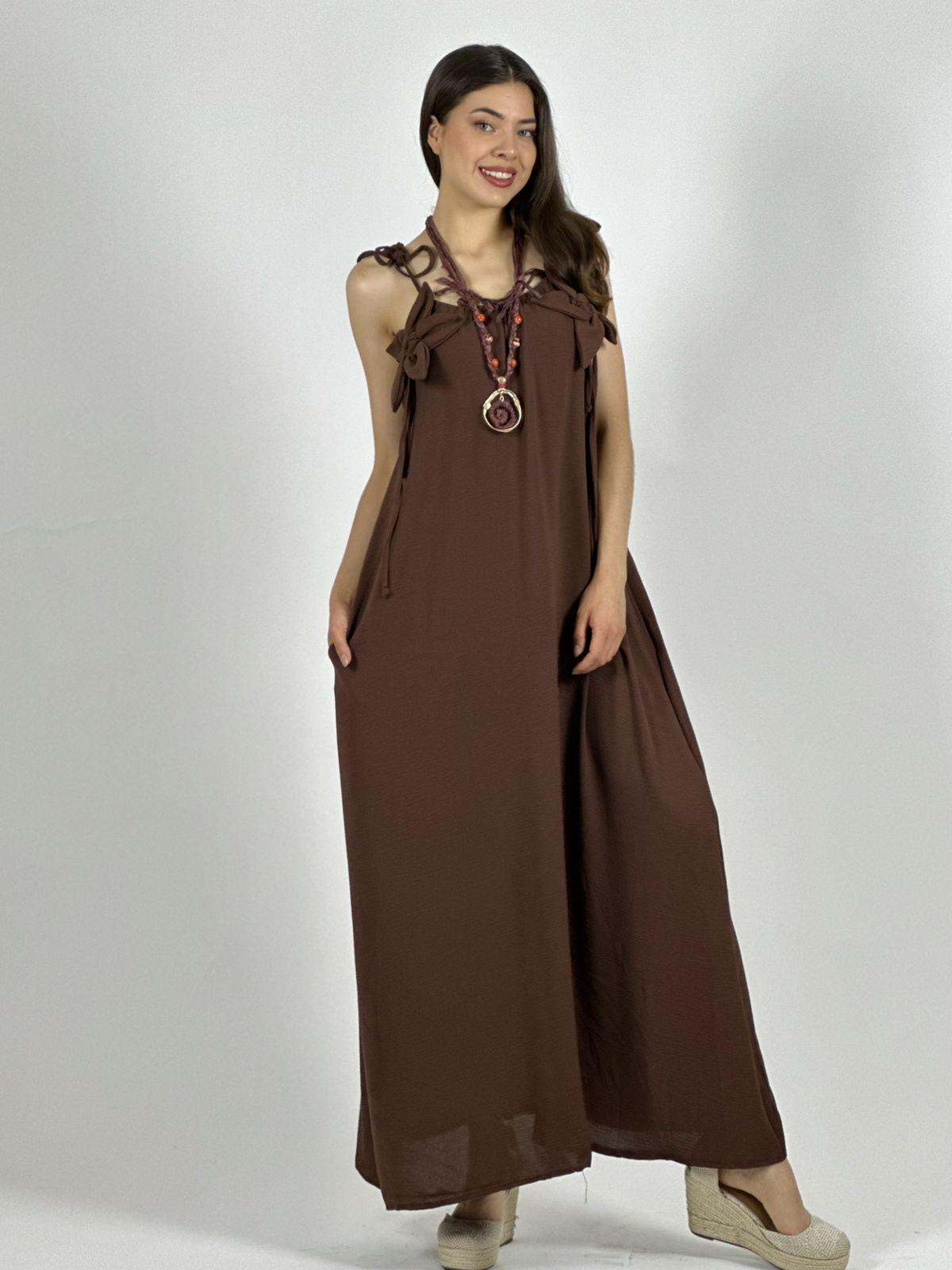 Vestido Flor Tela Cey