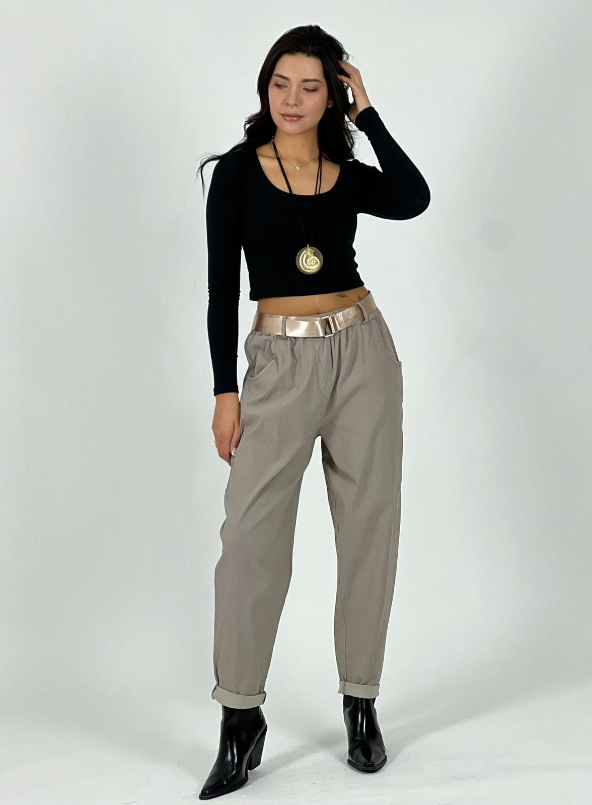 Jogger Italiano con Cinturón