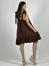 Mini Vestido Amarra en Hombros