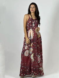 Vestido Viscosa Print con Corazón