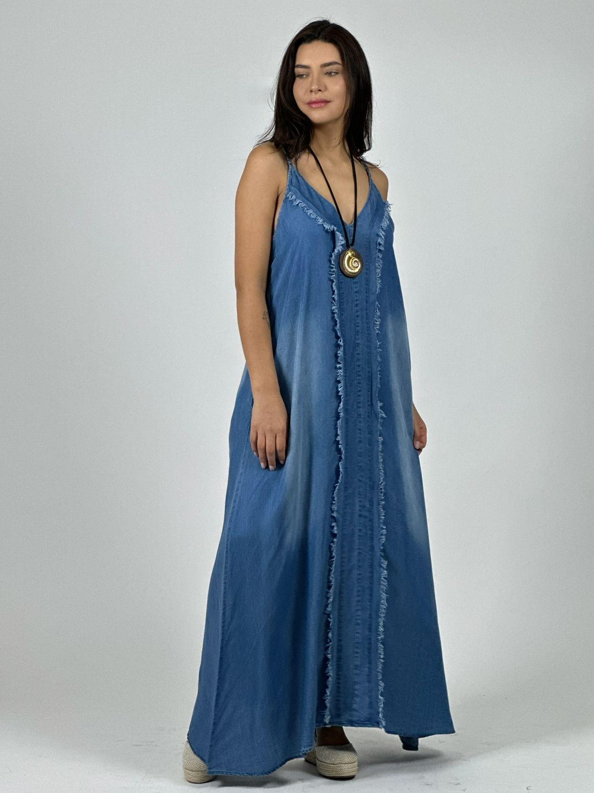 Vestido Mezclilla con Tirantes