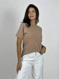 Polera Algodón con Tachas