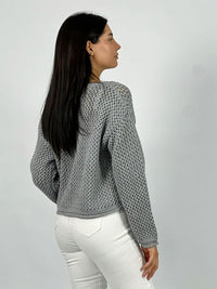 Chaleco Lana Tejido Con Botones Grandes