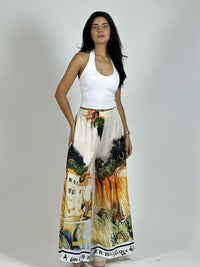 Palazzo Satín Estampado