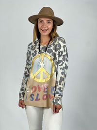 Sweater Spandex Print PAZ/LOVE