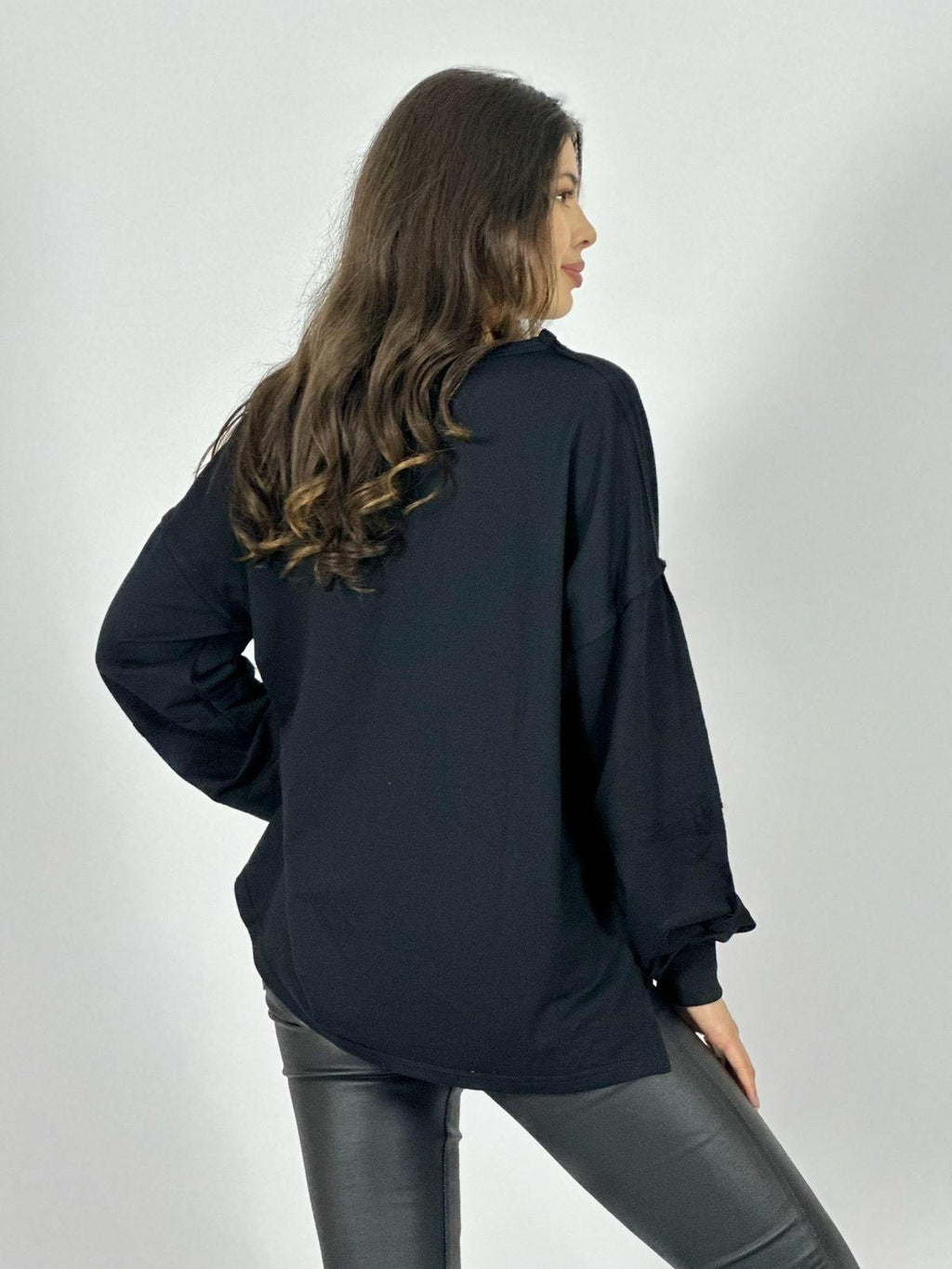 Polera Algodón Estrella Print Flor Tejida