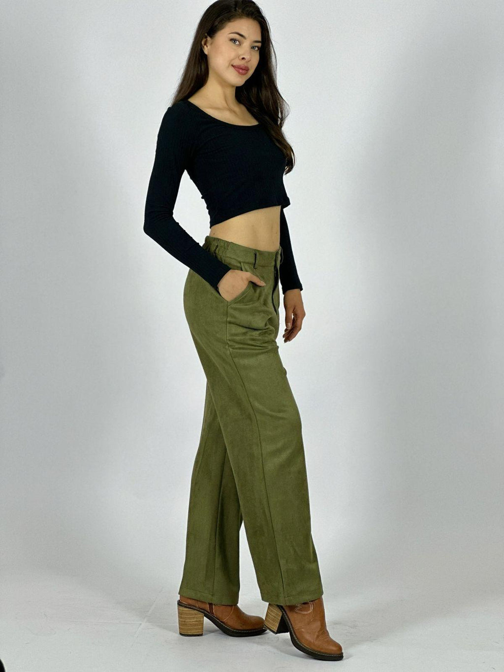 Pantalón Sastrero Gamuza