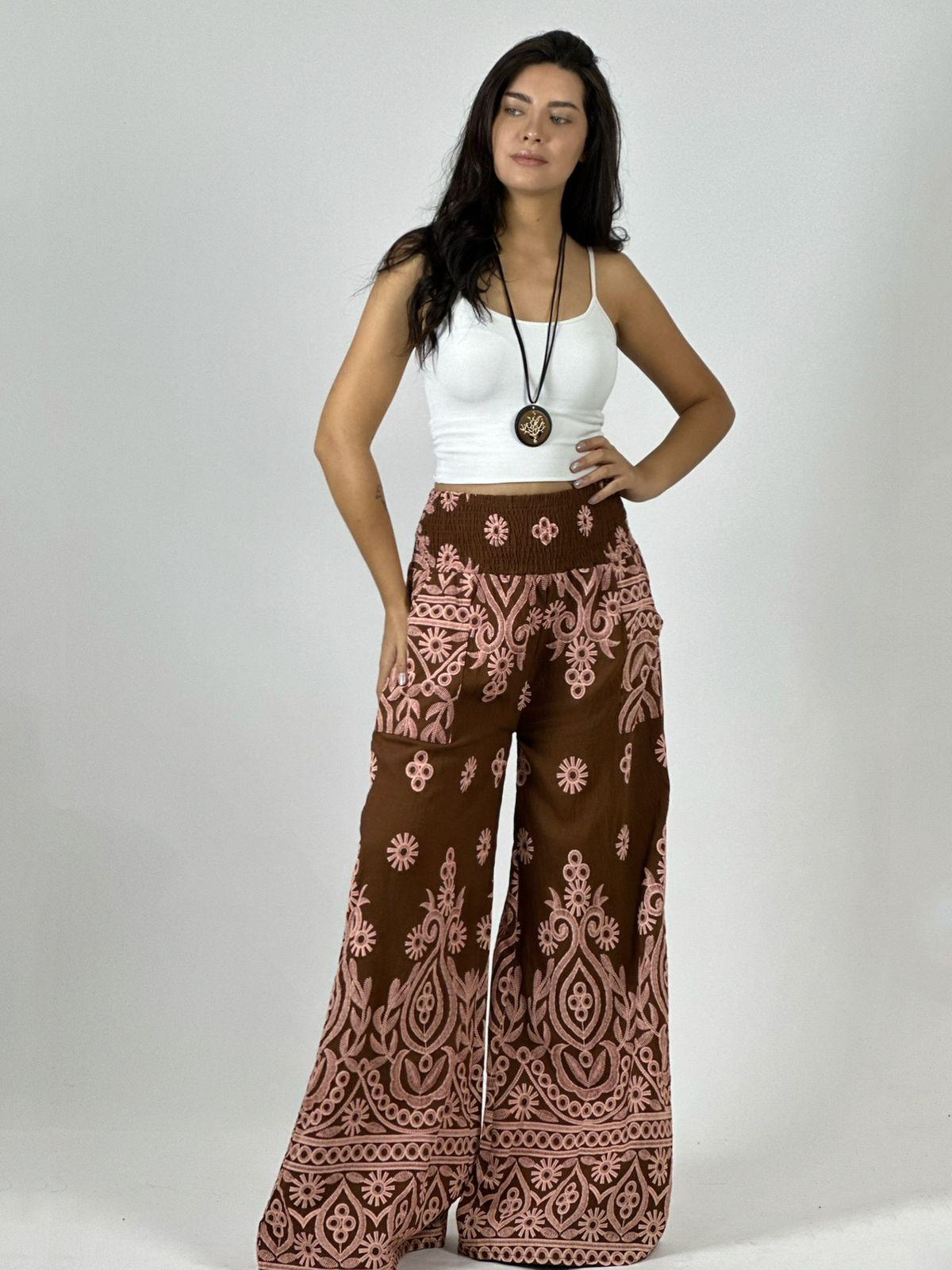 Palazzo Lino Estampado Boho