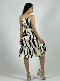 Mini Vestido Cruzado Viscosa