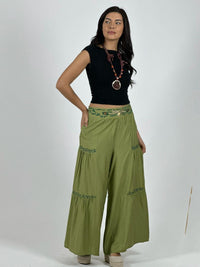 Palazzo Viscosa Toques Boho Chic