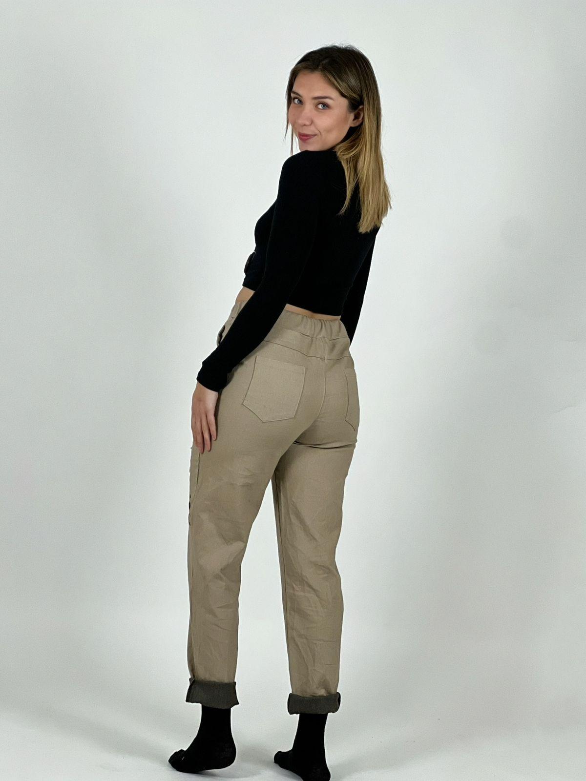 Jogger Italiano Letras y Print