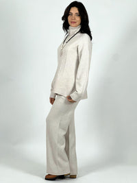 Conjunto de Lana Detalle Trenzado