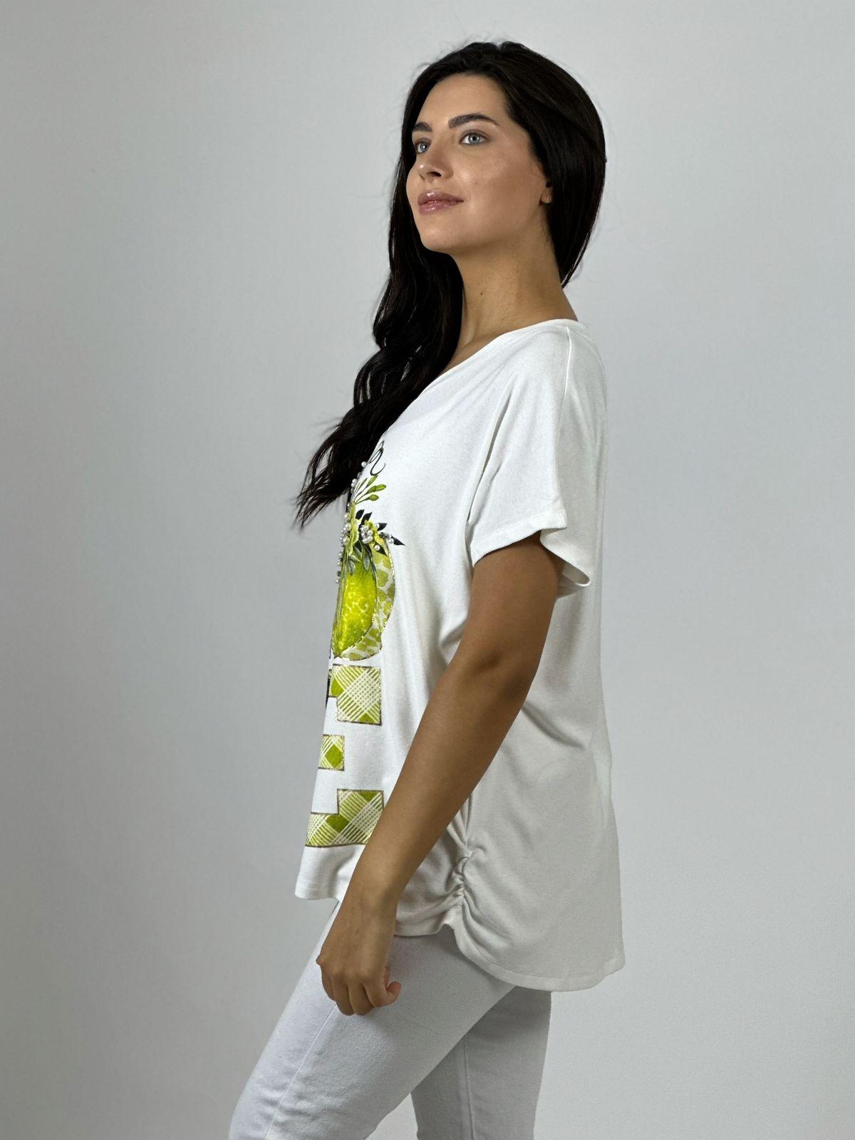 Polera Algodón Love Print