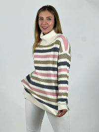Sweater Lana Lineas Horizontales
