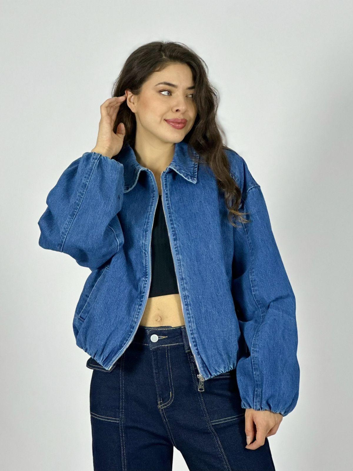 Chaqueta Bomber de Mezclilla