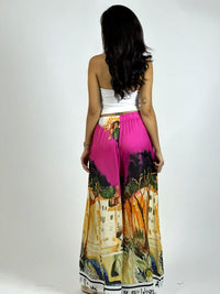 Palazzo Satín Estampado