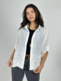 Blusa Bordado Boho Broderi