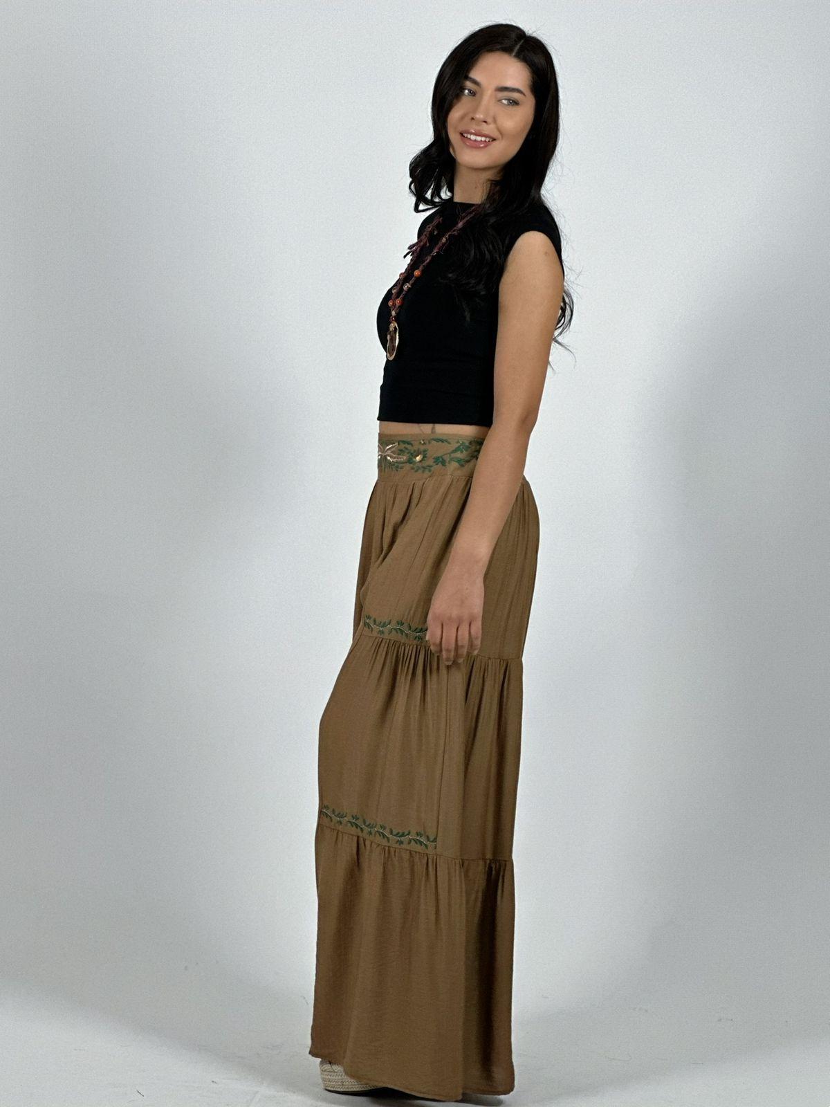 Palazzo Viscosa Toques Boho Chic