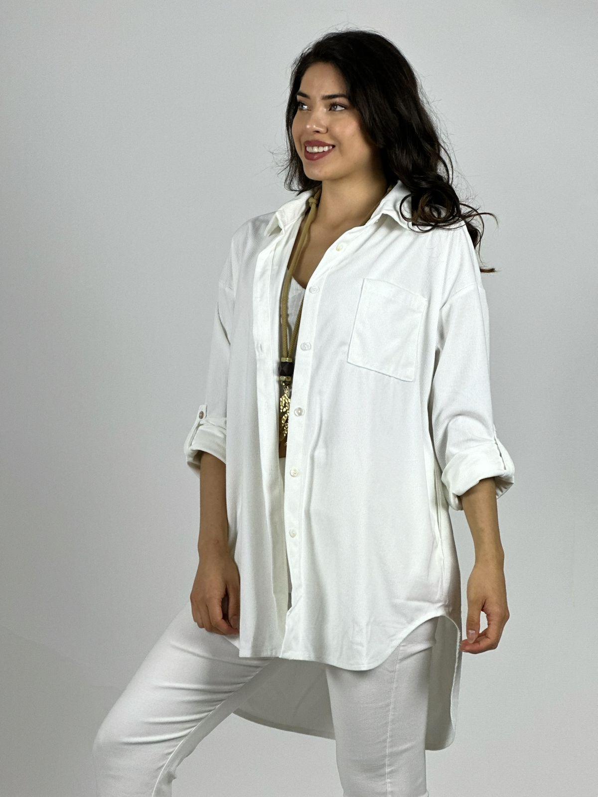 Abrigo Cotelé Delgado Alas Brillantes Dorso