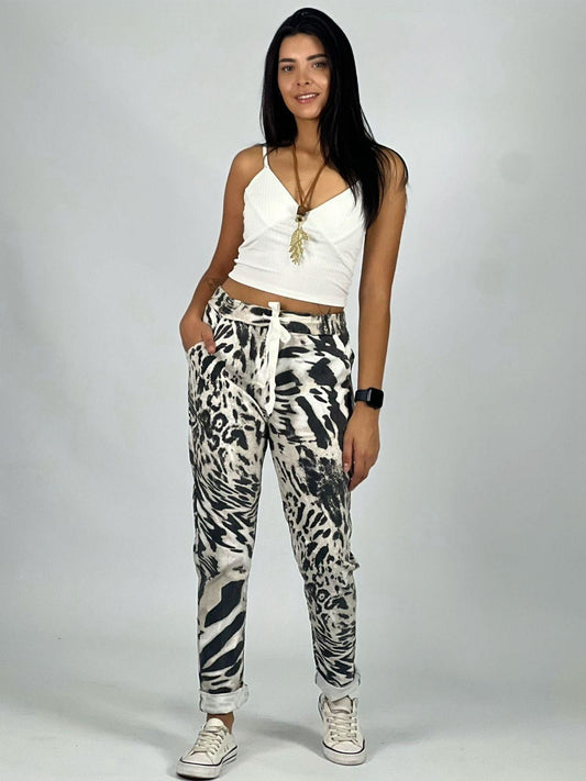 Pantalón Jogger Italiano Print