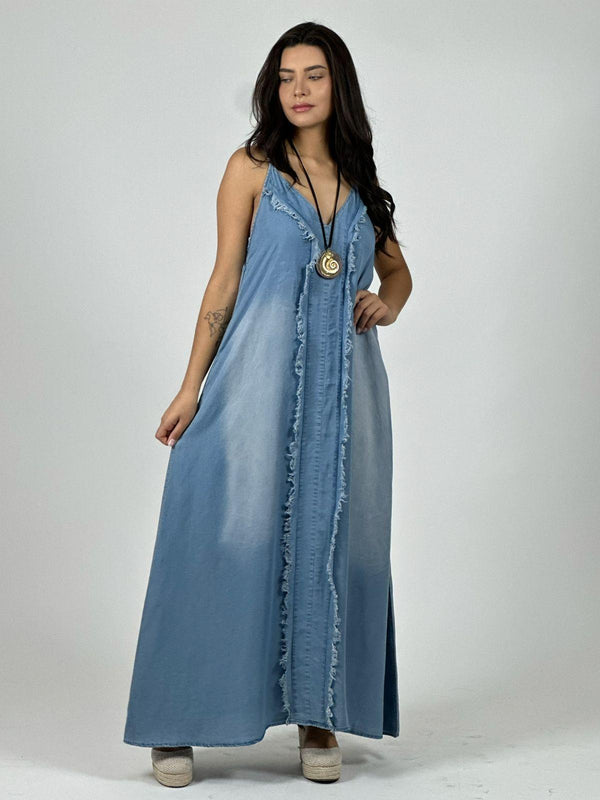 Vestido Mezclilla con Tirantes