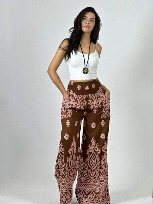 Palazzo Lino Estampado Boho
