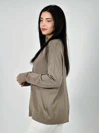 Sweater Spandex Diseño Osito Brillante