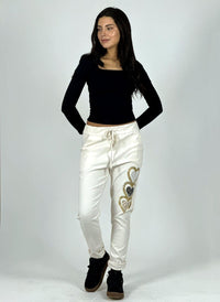 Jogger Italiano Estampado Triple Corazón