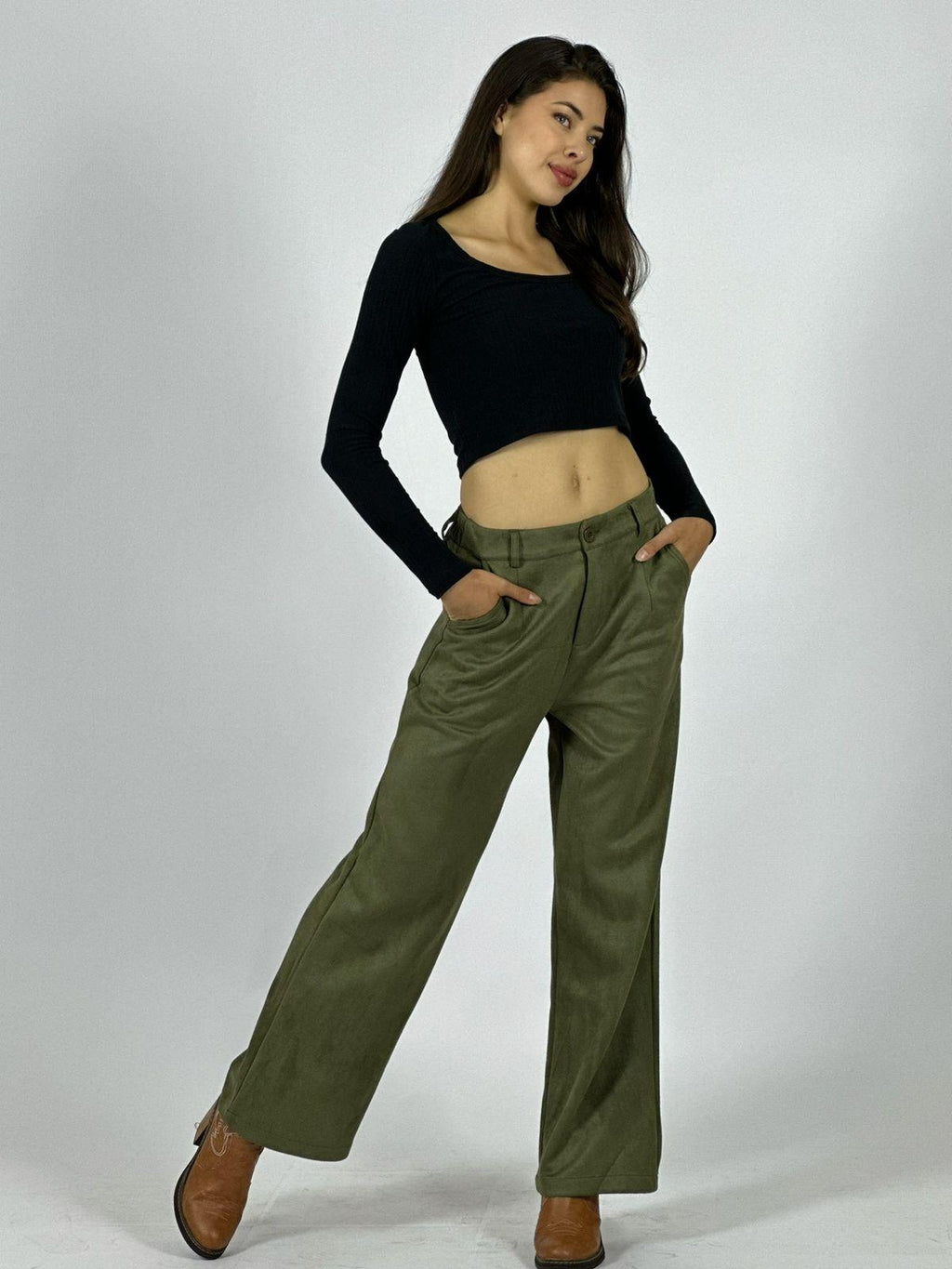 Pantalón Sastrero Gamuza