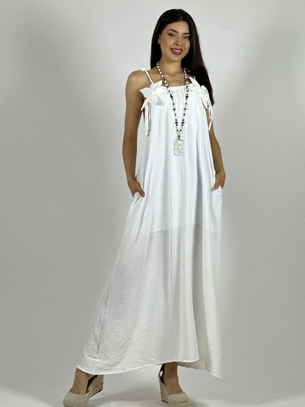 Vestido Flor Tela Cey