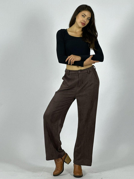 Pantalón Sastrero Gamuza