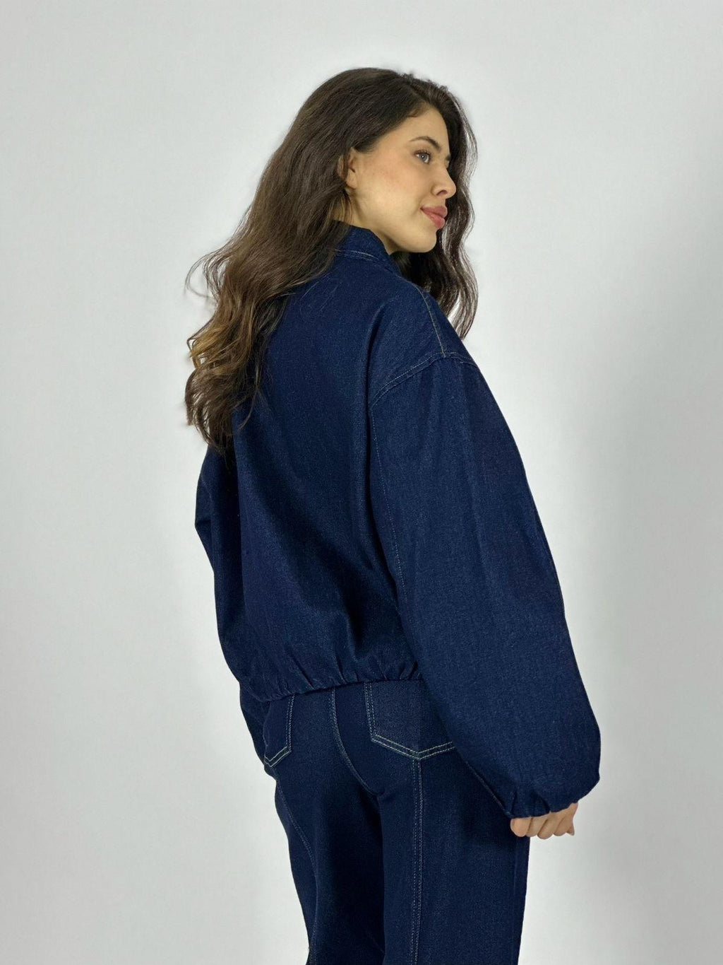 Chaqueta Bomber de Mezclilla