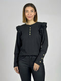 Polera  Faralao en Hombros con Botones